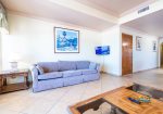 Jerry`s condo 4 in Villa las Palmas San Felipe - living room sofa and tv